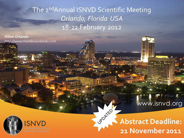 2012 ISNVD Annual Meeting