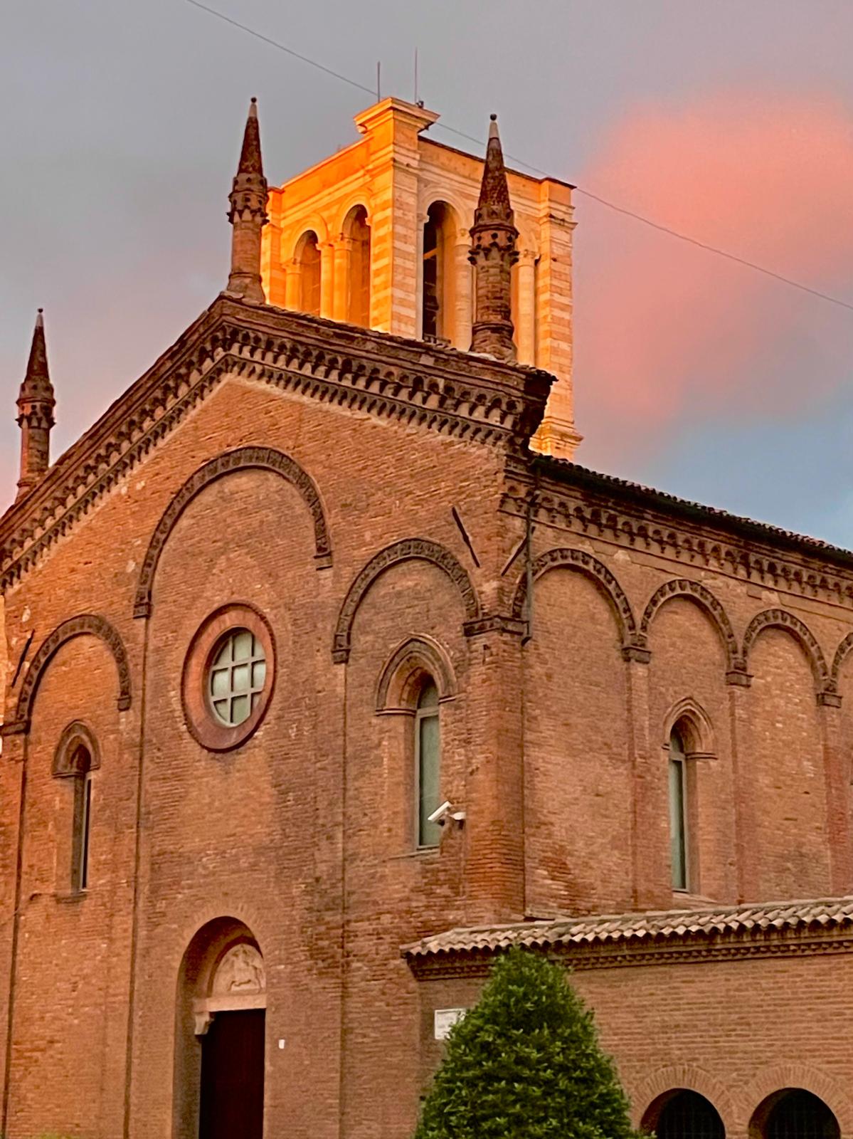 Historic architecture in Ferrara